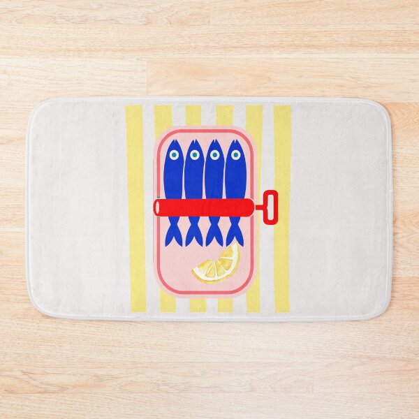 Item preview, Sardines Tinned Fish Retro Pop Art  designed and sold by erozzz.