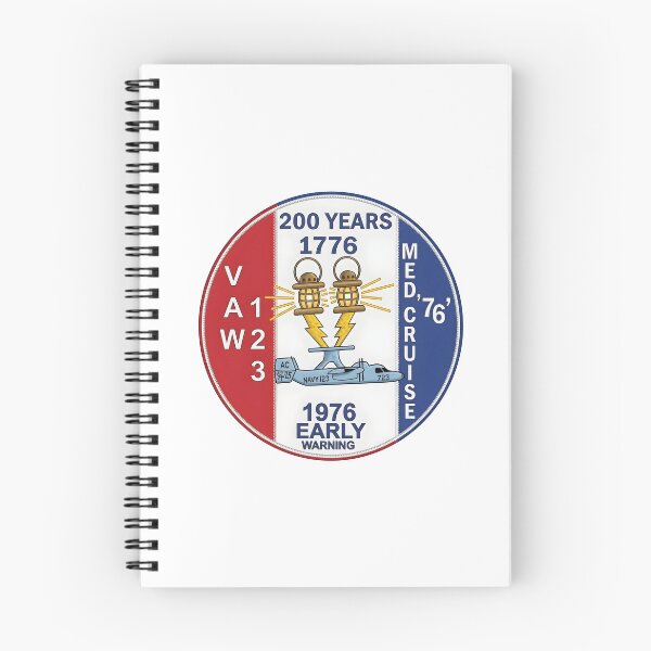Item preview, VAW-123 1976 Mediterranean Cruise Bicentennial Patch designed and sold by CharlieDesings.