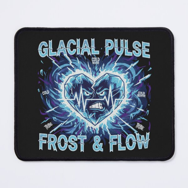 Item preview, Cold Plunge Apparel Glacial Pulse Ice Bath Shirt designed and sold by Hanno0.