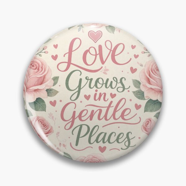 Item preview, Rose ! Love Grows in Gentle Places designed and sold by digital.stickerperso.com.