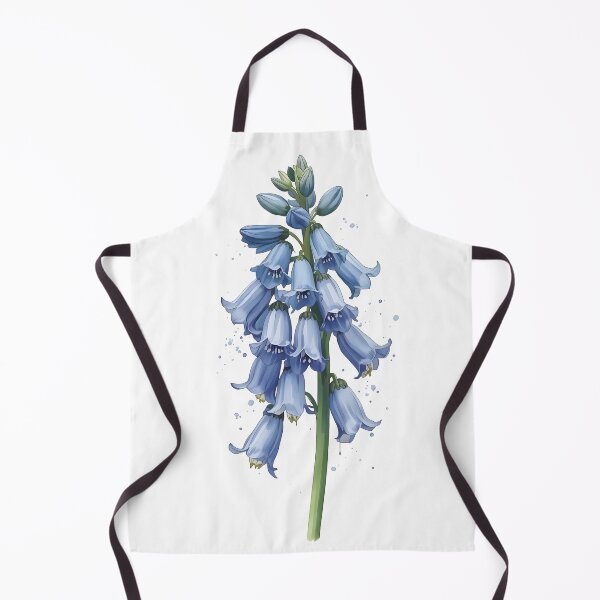Item preview, Bluebell Flower Watercolor Painting designed and sold by RawNaturePrints.