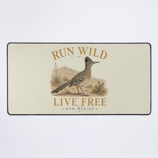 Item preview, Run Wild Live Free New Mexico designed and sold by taiche.