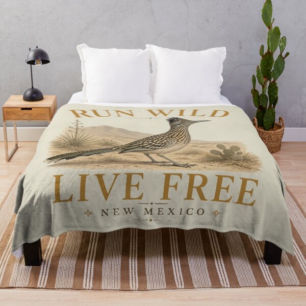 Item preview, Run Wild Live Free New Mexico designed and sold by taiche.