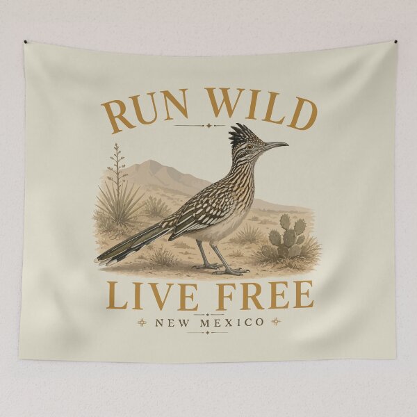 Item preview, Run Wild Live Free New Mexico designed and sold by taiche.
