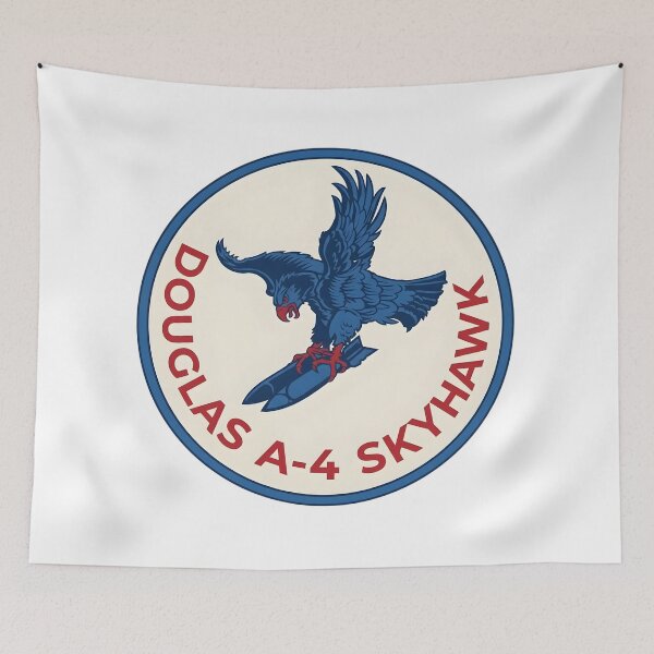 Item preview, Douglas A-4 Skyhawk Vintage Logo Emblem designed and sold by CharlieDesings.