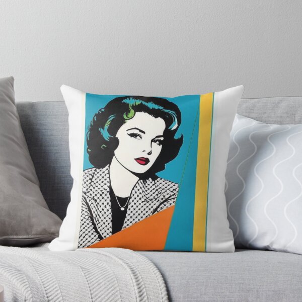 Item preview, Art - Pop Art Woman Portrait, 1960s Aesthetic designed and sold by Beat-It.