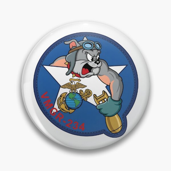 Item preview, VMGR-234 Marine Aerial Refueler Transport Squadron Emblem designed and sold by CharlieDesings.
