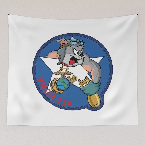 Item preview, VMGR-234 Marine Aerial Refueler Transport Squadron Emblem designed and sold by CharlieDesings.