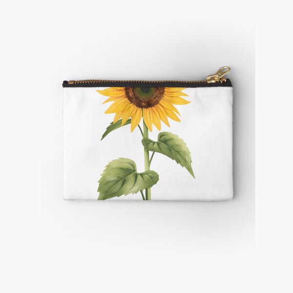 Item preview, Single Sunflower Watercolor Painting designed and sold by RawNaturePrints.
