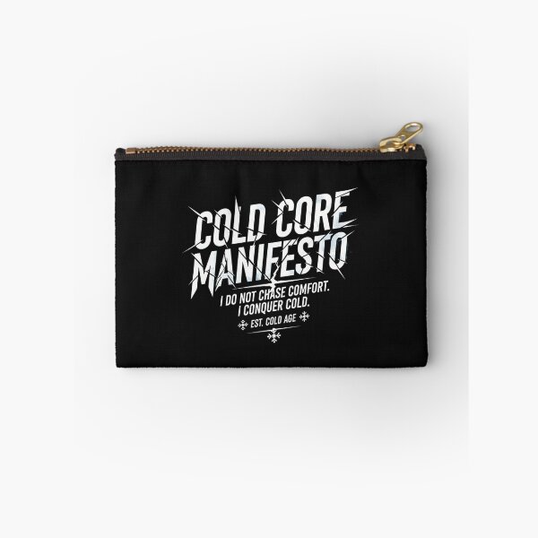 Aperçu de l'œuvre Cold Plunge Apparel Bold Typographic Freeze Shirt créée et vendue par Hanno0.