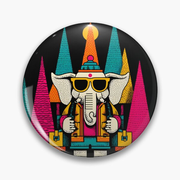 Item preview, Cool Streetwear Elephant Hiker Forest Pop Art designed and sold by PANNARUK THAILAND.