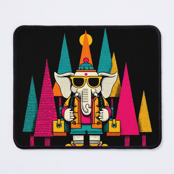 Item preview, Cool Streetwear Elephant Hiker Forest Pop Art designed and sold by PANNARUK THAILAND.