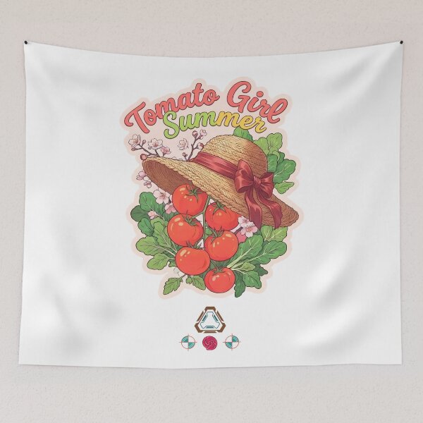 Item preview, Tomato Girl Summer designed and sold by Whimsy Trail Co.