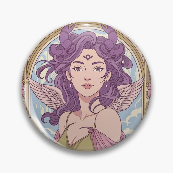Item preview, Cancer Zodiac Goddess Anime Art | Cancer Energy Celestial Astrology Illustration | Pastel Horoscope Fantasy Girl | Art Nouveau Zodiac Wall Art | Cancer Birthday Gift designed and sold by RSDigitalPrintDesign.