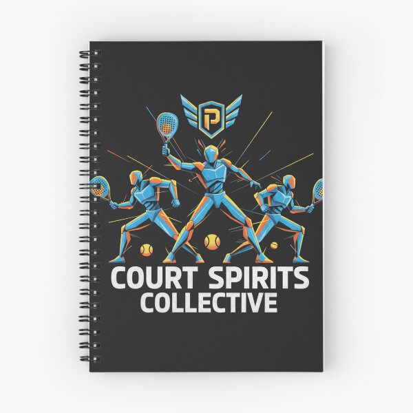 Item preview, Padel Player Shirt Court Spirits Collective designed and sold by Hanno0.