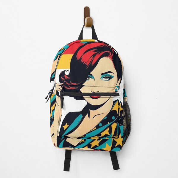 Item preview, Art - Pop Art, Stylized Female Portrait of the 1960s designed and sold by Beat-It.