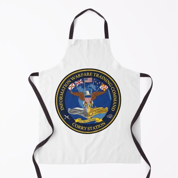 Item preview, Information Warfare Training Command Corry Station Emblem designed and sold by CharlieDesings.