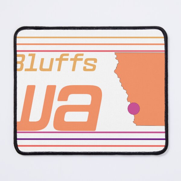 Item preview, Council Bluffs Iowa City Marked On Map designed and sold by TheIconSmith.