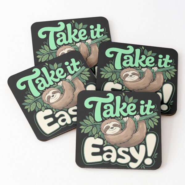 Item preview, Take It Easy Sloth designed and sold by MTN-Wear.