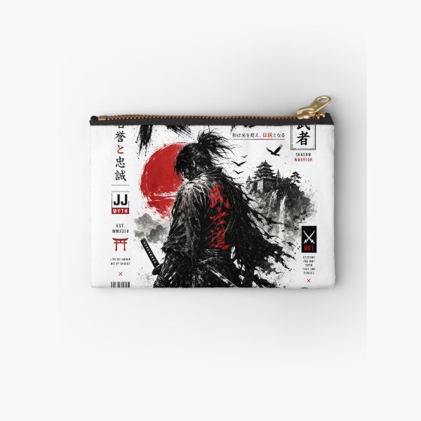Item preview, Kage Shadow Warrior Japanese Streetwear Design designed and sold by RandomArtsByJo.