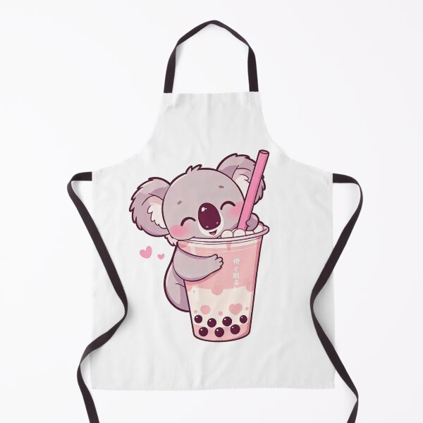 Item preview, Anime Koala Hugging Giant Boba Tea designed and sold by Thread&Fable.