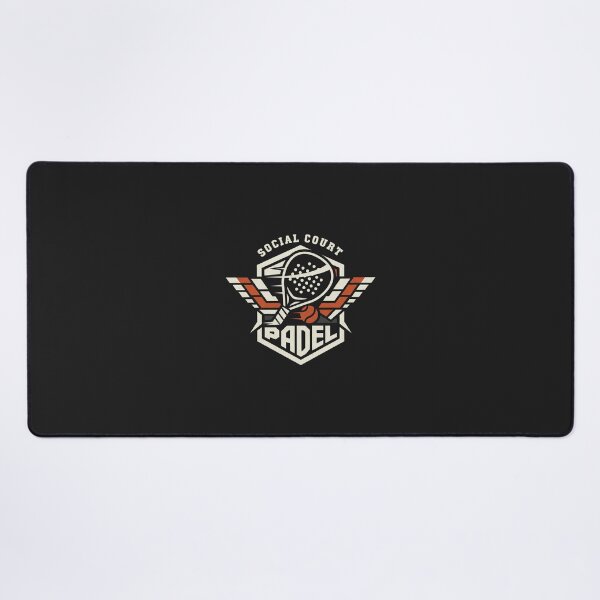 Item preview, Padel Player Shirt Social Court Emblem designed and sold by Hanno0.