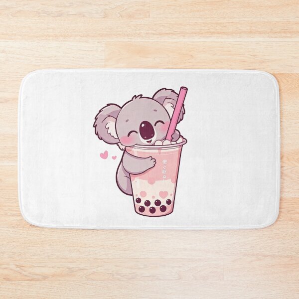 Item preview, Anime Koala Hugging Giant Boba Tea designed and sold by Thread&Fable.
