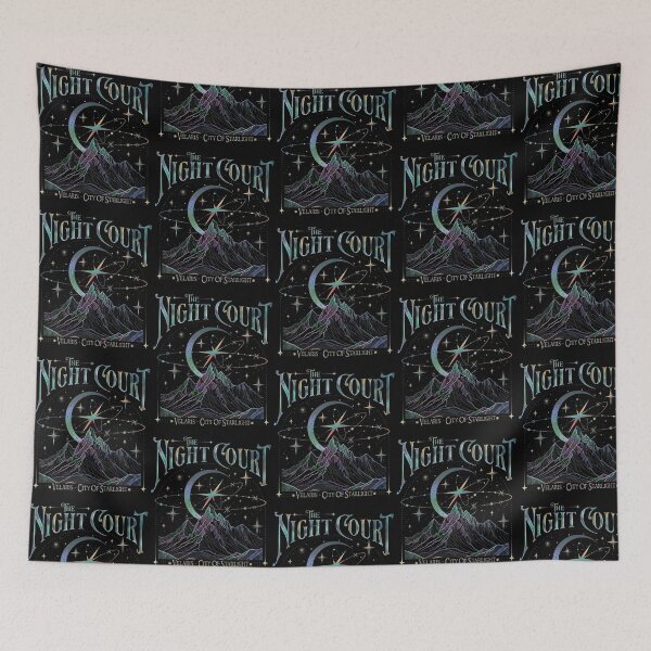 Item preview, The Night Court Velaris City of Starlight Fantasy Crescent Moon designed and sold by ajifujpost.