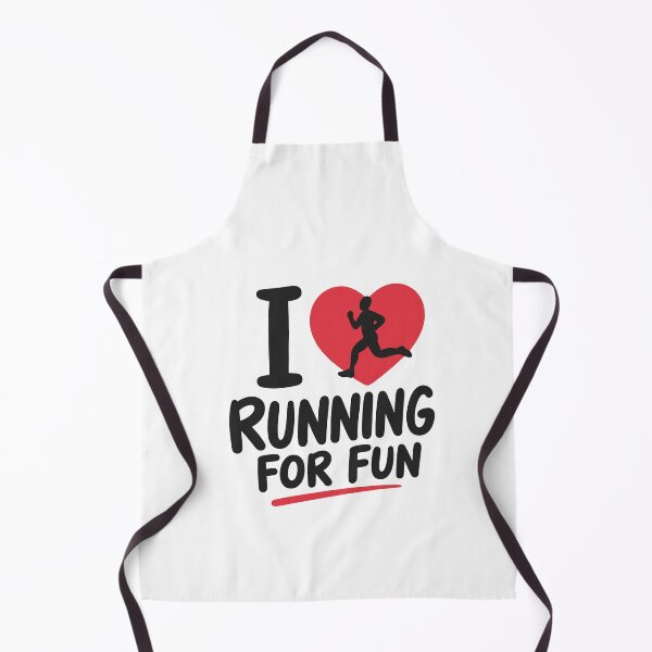 Item preview, I Love Running For Fun Marathon Runner Fitness Sport designed and sold by SkeletonsDanger.
