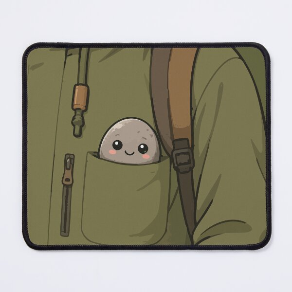 Item preview, Cute Pocket Rock Sticker for Rock Collectors & Geology Lovers designed and sold by SimplePoDesign.