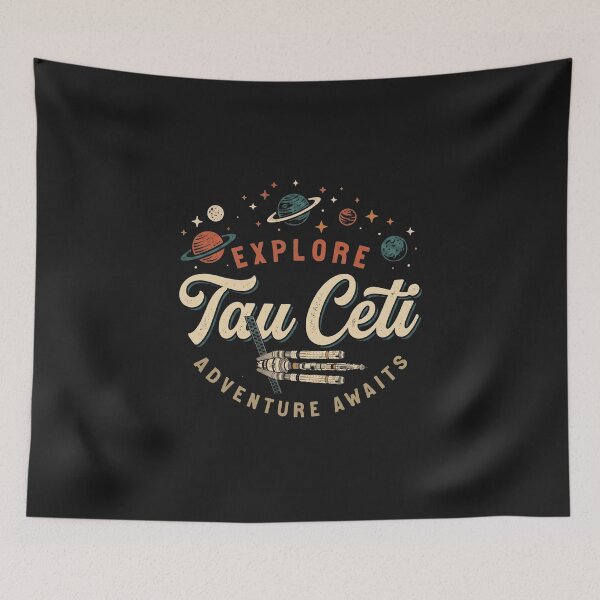 Item preview, Explore Tau Ceti designed and sold by Cine Store Merch.