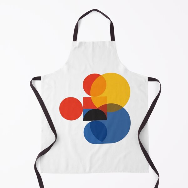 Item preview, Bauhaus Overlapping Geometric Abstract Shapes Art designed and sold by ByKayaPrints.