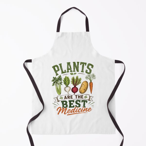 Item preview, Plants Are The Best Medicine Gardening Healthy Lifestyle Plant Lover Vegan Vegetarian designed and sold by SkeletonsDanger.