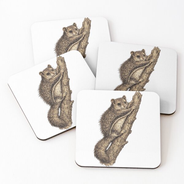Item preview, Northern Flying Squirrel Vintage Illustration designed and sold by KrungiT Design .