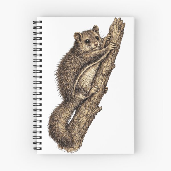 Item preview, Northern Flying Squirrel Vintage Illustration designed and sold by KrungiT Design .