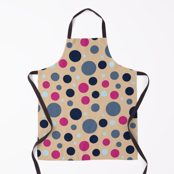 Item preview, Modern Polka Dot Pattern | Contemporary Blush Pink, Navy Blue & Slate Blue Seamless Circle Design designed and sold by ViviNyks.