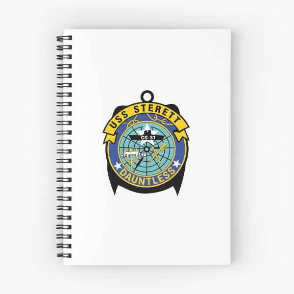 Item preview, USS Sterett CG-31 "Dauntless" Guided Missile Cruiser Emblem designed and sold by CharlieDesings.