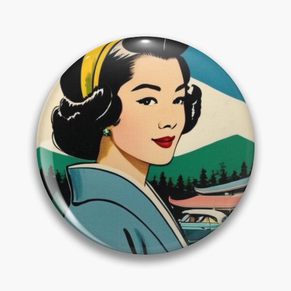 Item preview, Art - Retrofuturistic Illustration, Ukiyo-e and 1950s Aesthetic designed and sold by Beat-It.