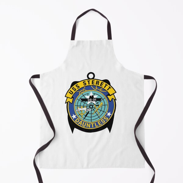 Item preview, USS Sterett CG-31 "Dauntless" Guided Missile Cruiser Emblem designed and sold by CharlieDesings.