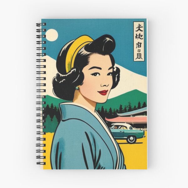 Item preview, Art - Retrofuturistic Illustration, Ukiyo-e and 1950s Aesthetic designed and sold by Beat-It.