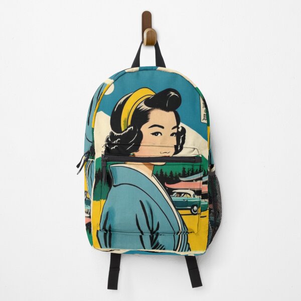 Item preview, Art - Retrofuturistic Illustration, Ukiyo-e and 1950s Aesthetic designed and sold by Beat-It.