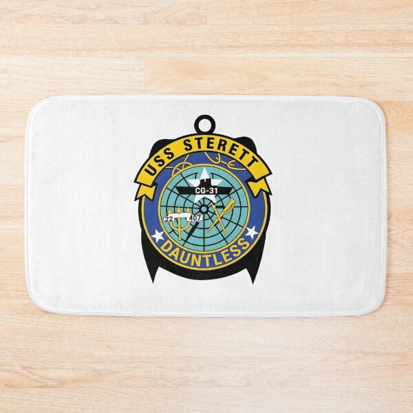 Item preview, USS Sterett CG-31 "Dauntless" Guided Missile Cruiser Emblem designed and sold by CharlieDesings.