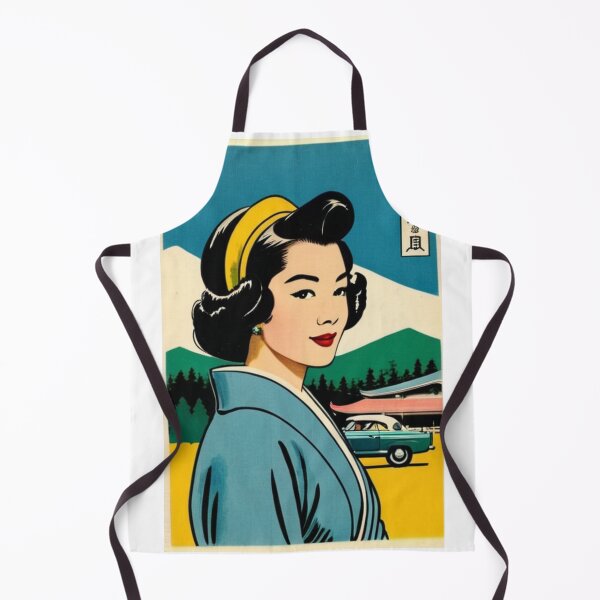 Item preview, Art - Retrofuturistic Illustration, Ukiyo-e and 1950s Aesthetic designed and sold by Beat-It.