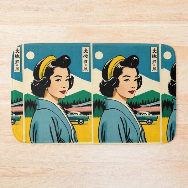 Item preview, Art - Retrofuturistic Illustration, Ukiyo-e and 1950s Aesthetic designed and sold by Beat-It.