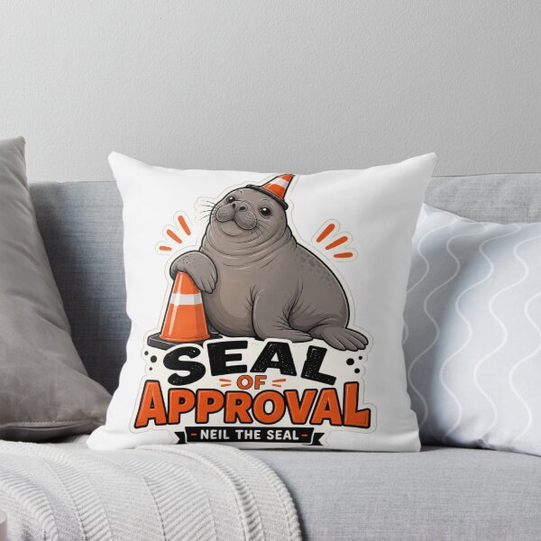 Item preview, Neil The Seal Seal Of Approval  designed and sold by veloraastudio.