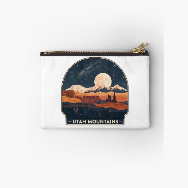 Item preview, Utah Mountains Minimalist Night Sky Milky Way Red Rock designed and sold by JIGUWORLD.