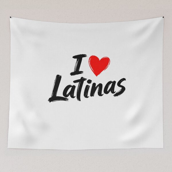 Item preview, I Love Latinas Hispanic Culture Pride designed and sold by SkeletonsDanger.