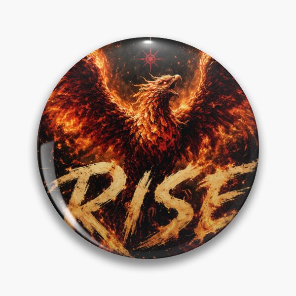 Item preview, Rise Phoenix From Ashes Beyond Fate Streetwear Design designed and sold by RandomArtsByJo.
