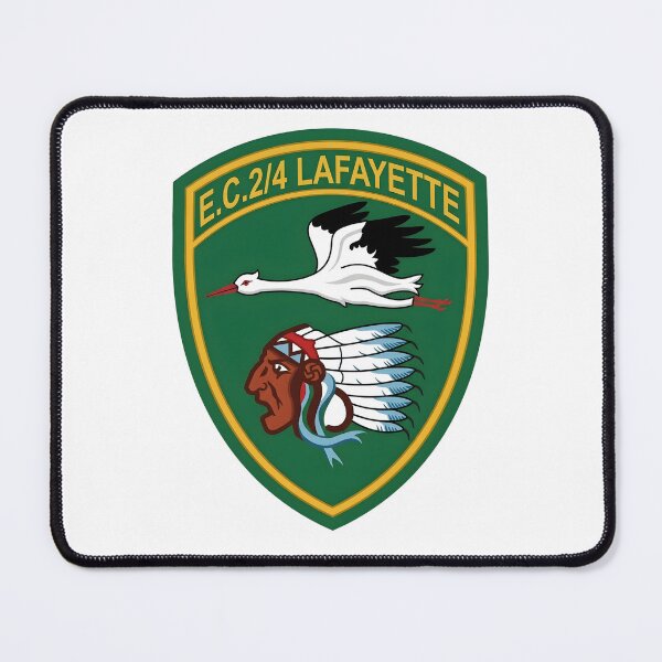 Item preview, French Air Force Escadron de Chasse 2/4 Lafayette Emblem designed and sold by CharlieDesings.