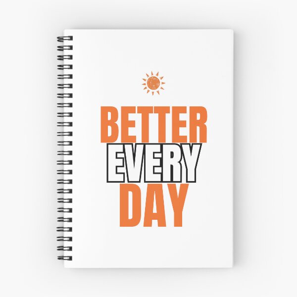 Item preview, Better Every Day Motivational Typography Design designed and sold by Hayir Design.